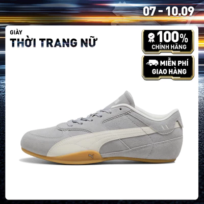 Giày Thời Trang PUMA Nữ Bella Mina Suede Wns Gray Echo-Gum Màu Xám