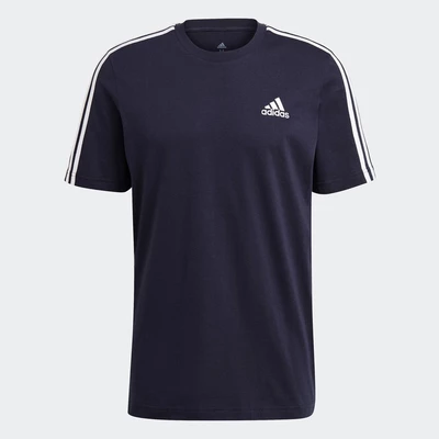 adidas Phong cách sống Áo Thun 3 Gạch Essentials Nam Màu xanh da trời GL3734