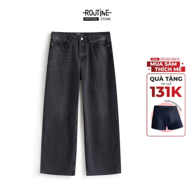 Quần Jeans Nam Form Straight - Routine 10F25DPA035