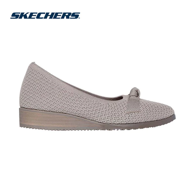 Giày Búp Bê Nữ Skechers Modern Comfort Cleo Sawdust Sophisticated -158937-TPE Air-Cooled Memory Foam