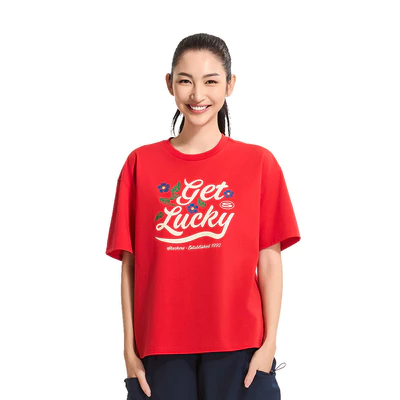 Áo Thun Tay Ngắn Nữ Skechers CNY Short Sleeve Tee-SL125W240-005G Online Sale