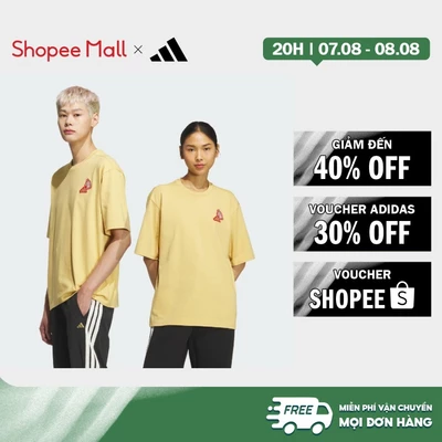 [Duy nhất 8.8 - VOUCHER 30%]adidas Phong cách sống ÁO THUN NGẮN TAY GRAPHIC TẾT Unisex Be KQ5099