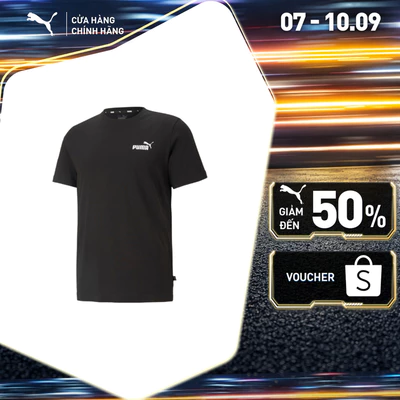 Áo Thun Thể Thao Tay Ngắn PUMA Nam ESS Small Logo Tee Black Màu Đen