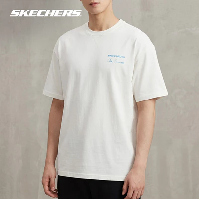 Áo Thun Tay Ngắn Unisex Skechers Skechers X Cha Eun Woo Short Sleeve Tee - SL225U590-00QF