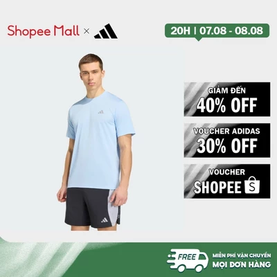 [Duy nhất 8.8 - VOUCHER 30%]adidas Gym & Training Áo Thun Tập Luyện Train Essentials Nam Màu xanh da trời JW8770