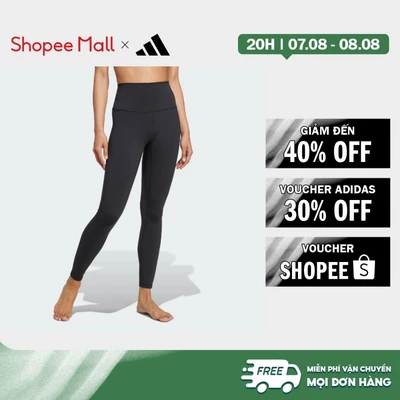 [Duy nhất 8.8 - VOUCHER 30%]adidas Gym & Training Quần Legging 7/8 Sculpt All Me Nữ Đen JW0489
