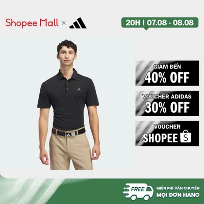 [Duy nhất 8.8 - VOUCHER 30%]adidas Đánh gôn Áo Polo Trơn Ultimate365 Nam Đen IM8409