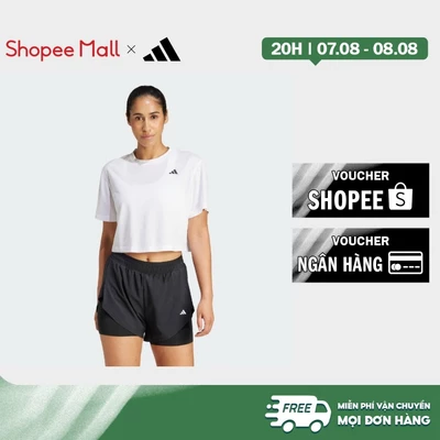 adidas Gym & Training Áo Thun Tập Luyện Dáng Boxy Train Essentials Nữ trắng JC9556