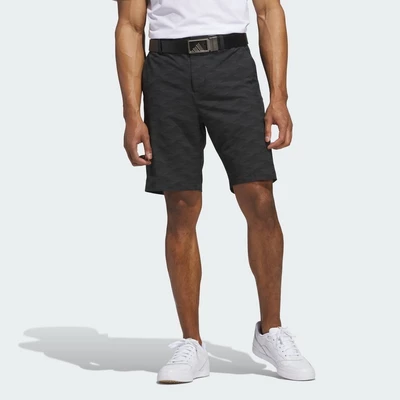 adidas Đánh gôn Quần Short Golf Họa Tiết Ultimate365 Nam Đen JF4919