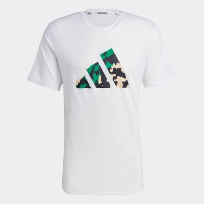 adidas Gym & Training Train Essentials Seasonal Logo Training Tee Men White IB8259