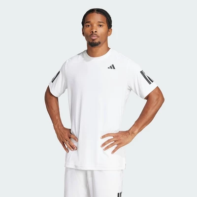 adidas Tennis & Padel Tennis Club Tennis Climacool 3-Stripes Tee Men White JE0413