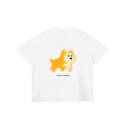 TheGlam CHÍNH HÃNG - Áo Thun Trắng "PIXEL DOG" Form Boxy UNISEX LocalBrand - TS04-12