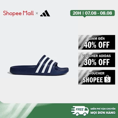 [Duy nhất 8.8 - VOUCHER 30%]adidas Bơi lội & Phong cách sống Dép quai ngang Adilette Aqua Unisex Màu xanh da trời F35542