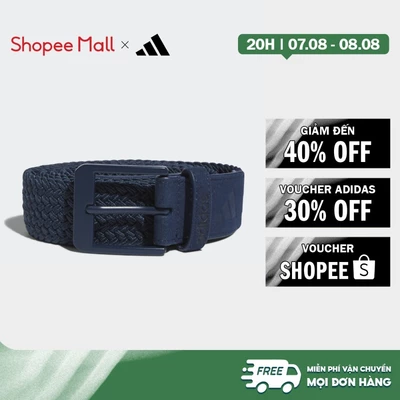 [Duy nhất 8.8 - VOUCHER 30%]adidas Đánh gôn Thắt Lưng Bện Co Giãn Nam Màu xanh da trời HS5558