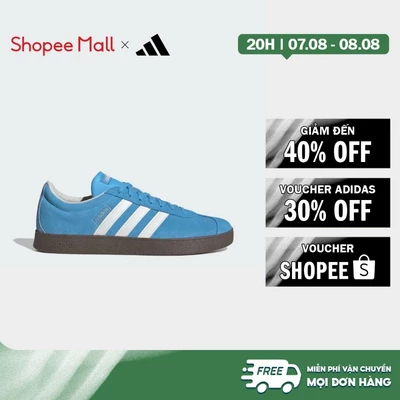[Duy nhất 8.8 - VOUCHER 30%]adidas Phong cách sống Giày VL Court 2.0 Nam Màu xanh da trời JI0496