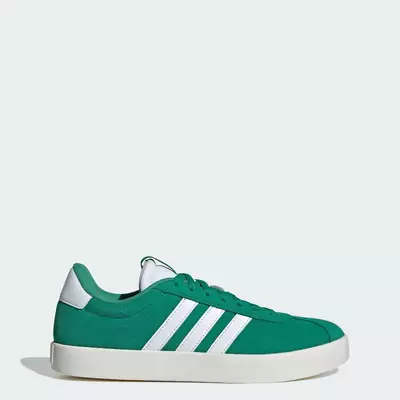 adidas Phong cách sống Giày VL Court 3.0 Nữ màu xanh lá JP5324
