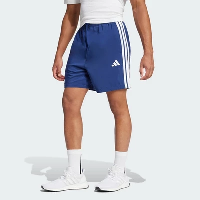 adidas Phong cách sống Quần Short Chelsea 3 Sọc Essential Nam Màu xanh da trời JE6439