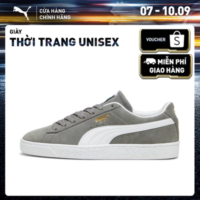 Giày Thời Trang PUMA Unisex Suede Classic Màu Xám