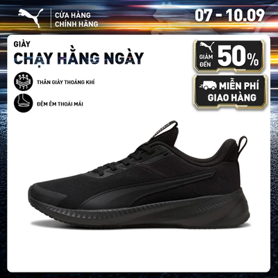 Giày Chạy Bộ PUMA Unisex Flyer Lite 4 Black Màu Đen