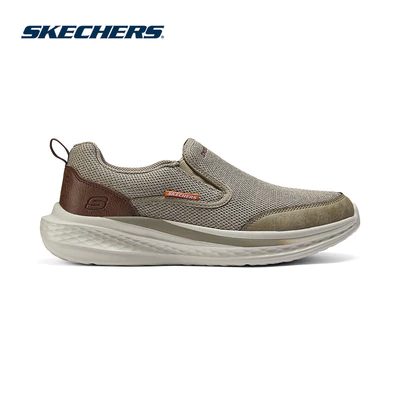 Giày Thể Thao Nam Skechers USA Streetwear Slade Lucan - 210808-KHK Air-Cooled Memory Foam Online Sale