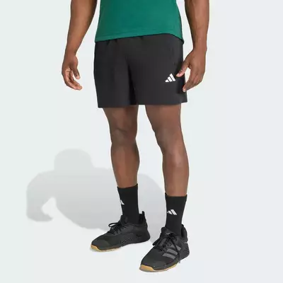 adidas Gym & Training QUẦN SHORT WORKOUT ESSENTIALS FEELREADY Nam Đen KS7941