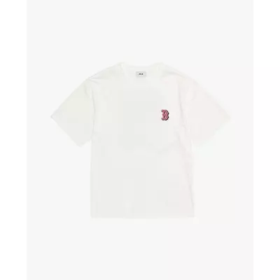 MLB - Áo thun unisex cổ tròn tay ngắn Summer 3ATSM2163-43IVS
