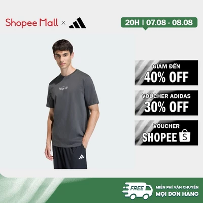[Duy nhất 8.8 - VOUCHER 30%]adidas Phong cách sống ÁO THUN GRAPHIC COFFEE CAFE DONUT BOX Nam Xám KB2502