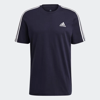 adidas Phong cách sống Áo Thun 3 Gạch Essentials Nam Màu xanh da trời GL3734
