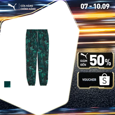 Quần Dài Thể Thao PUMA Nữ W GREEN TERRAINS WOVEN JOGGER
