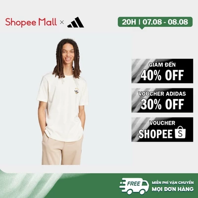 [Duy nhất 8.8 - VOUCHER 30%]adidas Phong cách sống Áo Thun Graphic Nam trắng IW3252