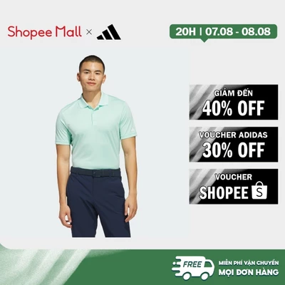 [Duy nhất 8.8 - VOUCHER 30%]adidas Đánh gôn Áo Polo Core adidas Performance Primegreen Nam màu xanh lá JP0473