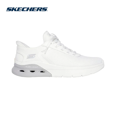 Giày Thể Thao Nam Skechers Slip-ins BOBS Sport Arc Waves 2.0 Now It Thường Ngày-118317-WHT Memory Foam Online Sale