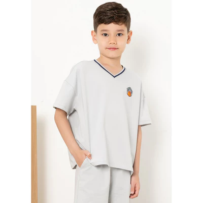 Áo Thun Tay Ngắn Trẻ Em Skechers Basketball Culture Short Sleeve Tee-SL325K264-00KW Online Sale