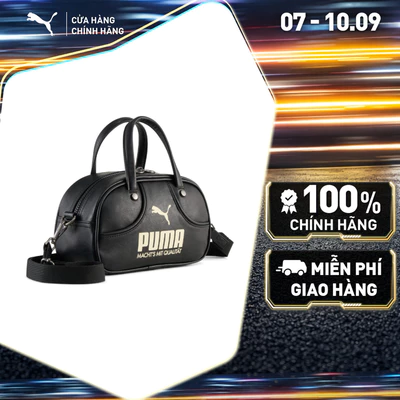 Túi Đeo Vai Thời Trang PUMA Unisex 1976 ARCHIVE Mini Grip Black-Alpine Snow Màu Đen