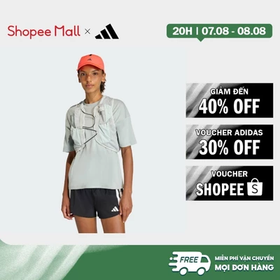 [Duy nhất 8.8 - VOUCHER 30%]adidas Chạy Áo Gi Lê Chạy Bộ CLIMACOOL Unisex Xám KD6967