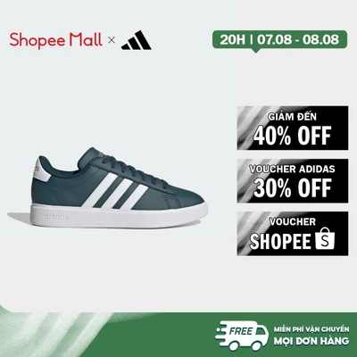 [Duy nhất 8.8 - VOUCHER 30%]adidas Quần vợt & Phong cách sống GIÀY GRAND COURT 2.0 Nữ Ngọc lam IF2840