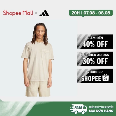 [Duy nhất 8.8 - VOUCHER 30%]adidas Phong cách sống Áo Thun Có Túi Ba Lá Essentials + Dye Nam Be IS1763
