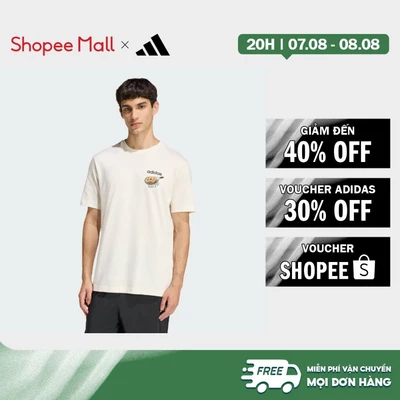 [Duy nhất 8.8 - VOUCHER 30%]adidas Phong cách sống Áo Thun Graphic Snack Cookie Nam trắng KD3931