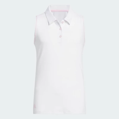 adidas Đánh gôn Áo Polo Không Tay Chuyên Dụng Cho Trẻ Em Trẻ em trắng JP4045