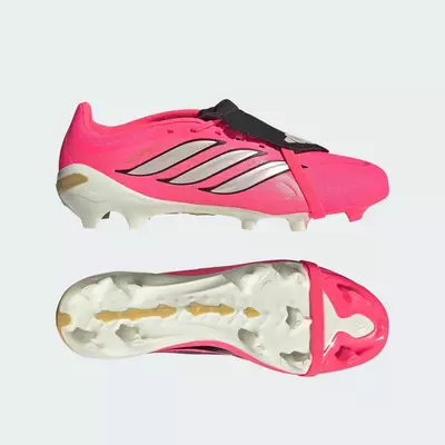adidas Bóng đá Giày Đá Bóng Firm Ground Predator League Lưỡi Gà Gập Unisex Hồng JP6271