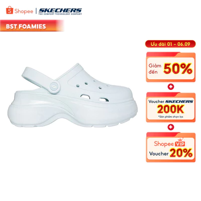 Giày Clog Nữ Skechers Foamies Tai That Girl - 111678-MNT