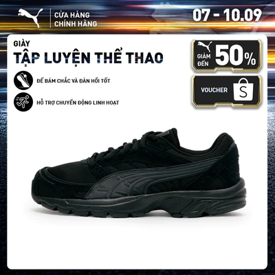 Giày Thể Thao PUMA Unisex C25K Black-Strong Gray Màu Đen