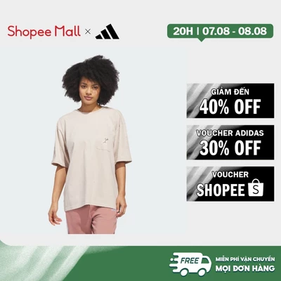 [Duy nhất 8.8 - VOUCHER 30%]adidas Lifestyle SUMMER DRINK GRAPHIC T-SHIRT 2 Women Beige KB7188