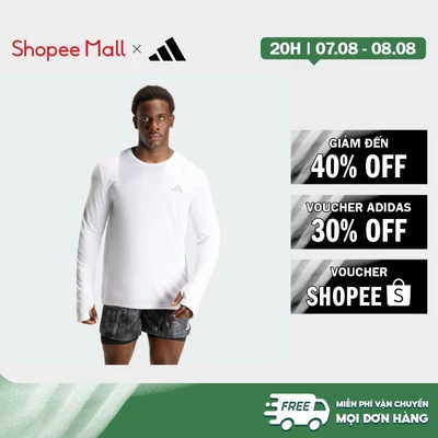 [Duy nhất 8.8 - VOUCHER 30%]adidas Chạy Áo Dài Tay adi365 Running Essentials Nam trắng KE8425