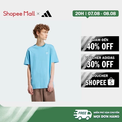 [Duy nhất 8.8 - VOUCHER 30%]adidas Phong cách sống Áo Thun Ba Lá Essentials Nam Màu xanh da trời IU2358
