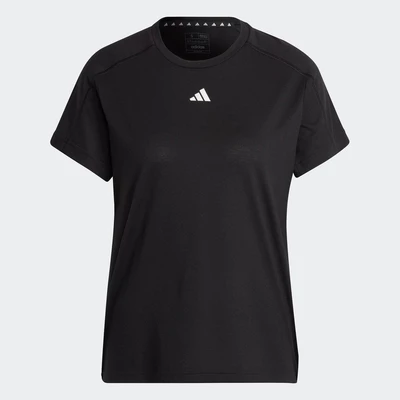 adidas Gym & Training Áo Thun Cổ Tròn Minimal Branding Train Essentials AEROREADY Nữ Đen HR7795