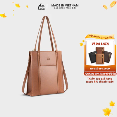 Túi Lata (Thời trang nữ đi làm cỡ lớn - Túi xách da TX19)