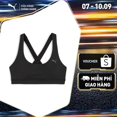Áo Ngực Thể Thao PUMA Nữ CLOUDSPUN BRA - MID Black Màu Đen