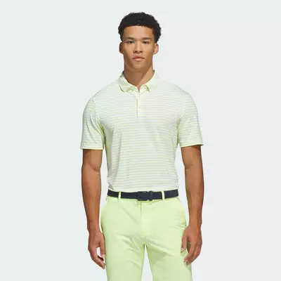 adidas Đánh gôn Áo Polo Kẻ Sọc Ultimate365 Nam trắng HZ6850