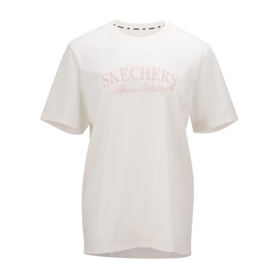 Áo Thun Tay Ngắn Nữ Skechers LifestylePhysicalAcademiaCollectionIconic Short Sleeve Tee-L125W044-00QF Online Sale